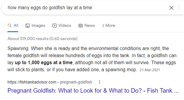 Goldfish screenshot 1