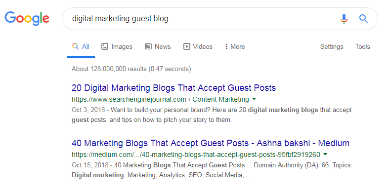 Learn how to start guest blogging 
