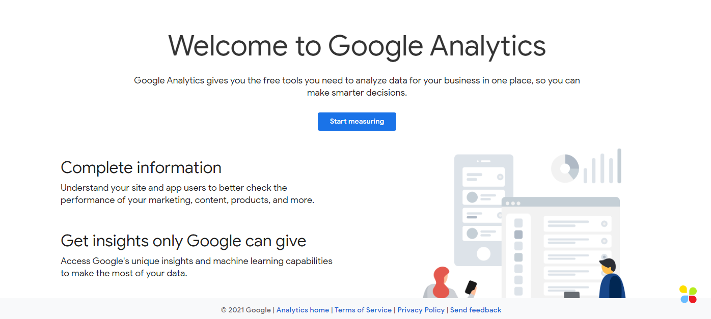 how to track blog visitors using Google Analytics
