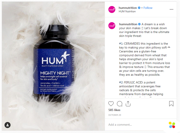 Product Description for Hum Mighty Night